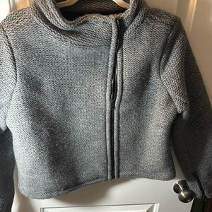 BECKLEY ZIPPER WOOL ALPACA JACKET